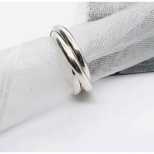 Sterling Silver Rolling Ring Band Sizes available 7, 8, 8.5, 9